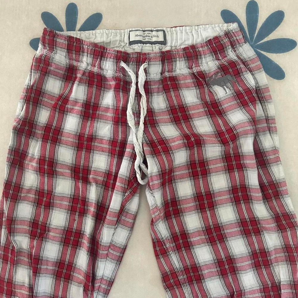 Y2K Abercrombie & fitch flare pajama pants
